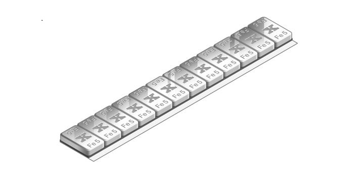 HA-tarrapaino 605E 60g 12x5g (Fe)