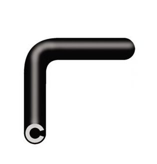 Kiinnityskappale ulkokulma 90°